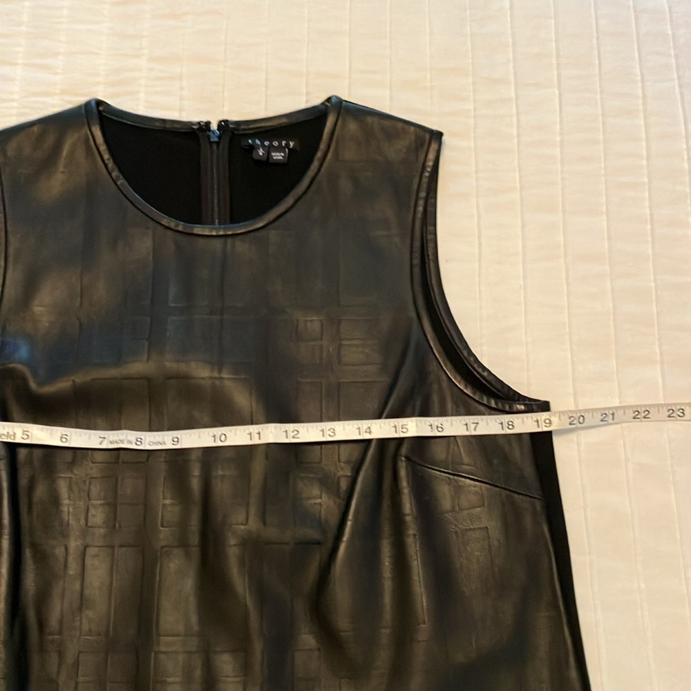 Theory leather front shell - Picture 6 of 7